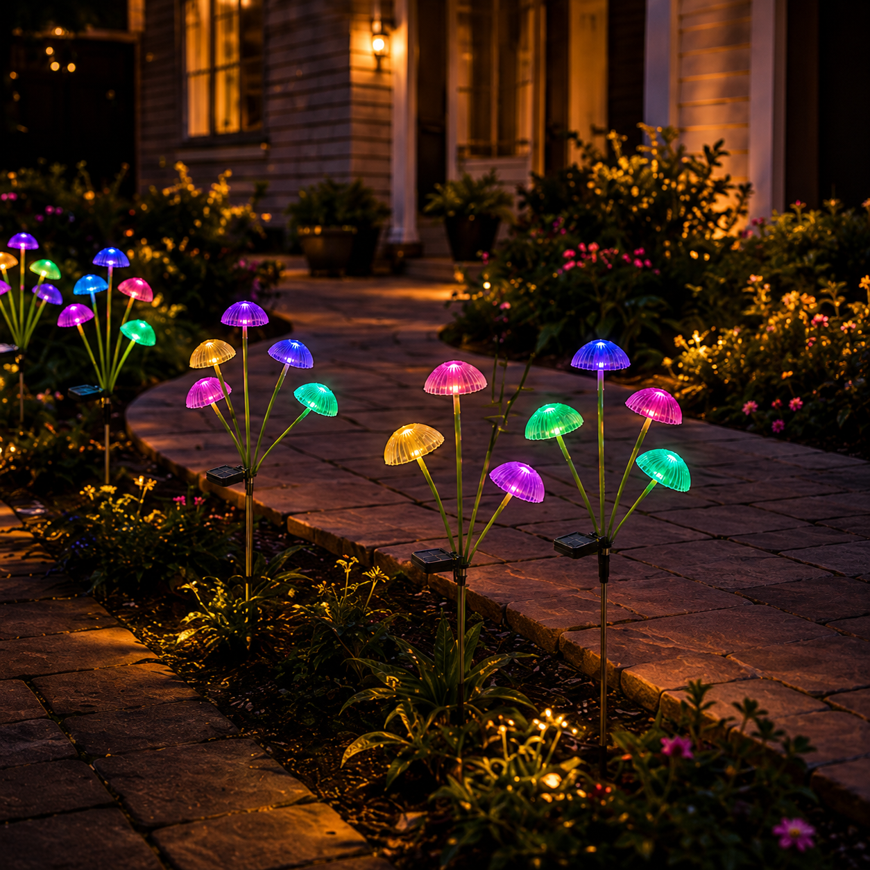 Glow Caps - Solar Mushroom Lights